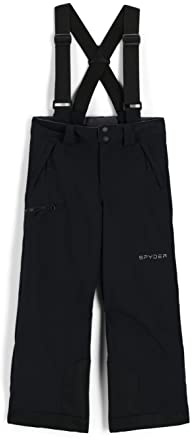 Spyder Active Sports Boys Propulsion Ski Pant, Black, 8
