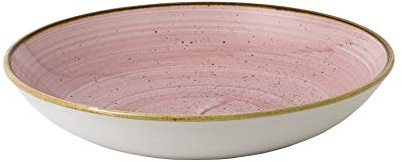 Churchill Stonecast -Coupe Bowl Schüssel- Durchmesser: Ø24,8cm, Farbe wählbar (Petal Pink)