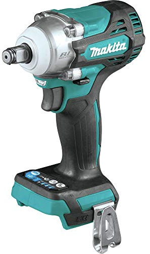 Makita XWT14Z 18V LXT Lithium-Ion Brushless Cordless 4-Speed 1/2 Sq. Drive Impact Wrench w/Friction Ring Anvil, Tool Only