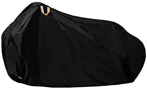 Fahrradabdeckung Wasserdicht, Fahrradgarage Wetterfest Plane für Aussen, Fahrrad Abdeckplane Polyethylen Fahrradplane Regenschutz, Fahrrad Garage Outdoor Abdeckung Schutzhülle bis 29 Reifen