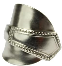 Besteck Schmuck Ring, ca. 62 (19,8) Ring aus Besteck