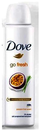 Dove Base Desodorante Passion Fruit Protección 48 horas Spray, 200 ml