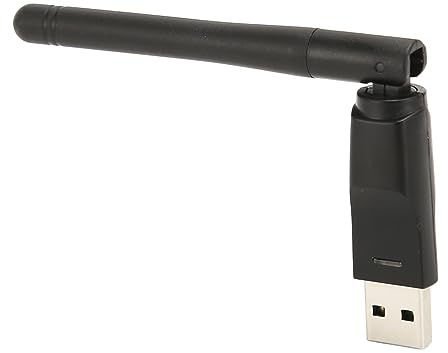 Adaptateur WiFi USB, Adaptateur de Carte Réseau sans Fil 150 Mbps avec Antenne Intégrée pour Windows Vista, pour XP, 2000, 7, 8, 10, 11, pour Linux, pour OS X