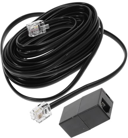 Hemobllo Telefonkabel Für Festnetzanschlüsse Lautsprecherkabelklemmen Ethernet-kabelklemmen Tv-kabelklemmen Koaxialkabelklemmen Verlängerungskabelklemmen Leitungskabel Hörerkabel Standardst