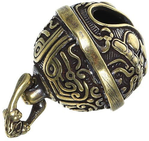 GRADENEVE Messing Anhänger Schlüsselanhänger Vintage Glocke Form Für Taschenanhänger Und Dekoration Accessoires Aus Langlebigem Material