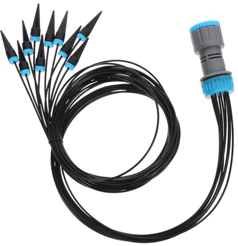 Hemobllo Irrigazione Goccia Kit Per Piante in Vaso Uso Domestico Raccordo Gocciolatore Flusso Installazione Semplice Risparmio Idrico Multiuso Versatile