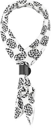 WANYING Herren Quadratische Halstuch mit Leder Loop Multifunktionstuch Kopftuch Nickituch Bandanas Trachtentuch Bandanas Vintage Retro 58x58 cm