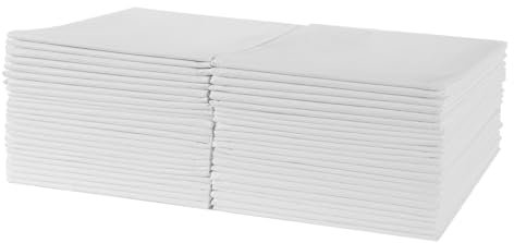 VEVOR Empapadores Desechables para Incontinencia, Superabsorbentes, con 5 Capas de Protección para Cama, Sofá y Colchón, para Enuresis, Mascotas, Adultos, Niños y Ancianos, 533,5 x 914,5 mm, 48 uds