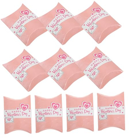 BESTYASH 10stücke Hochzeits-süßigkeiten-box Winzig Kissen Leckerei Selbstgemacht Leer Snack Schachtel Süßigkeiten Party Dekore Klein Gast Papier Verpackung Gastgeschenk Geburtstag