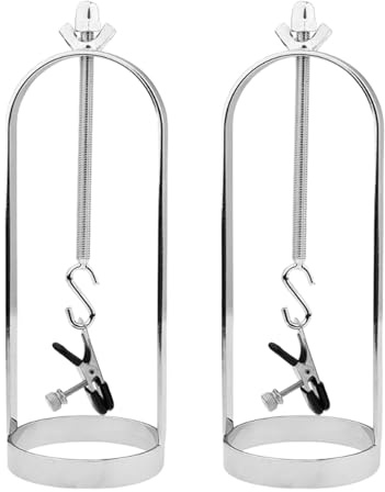Pinzas para pezones, pinzas pezones mujeres, separador de labios vaginales, juguetes sexuales BDSM, torturas extremas parejas, esclavos y hombres.
