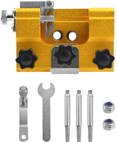 Fazvncv Chainsaw Sharpening Kits Hand Crank Chainsaw Sharpener Portable Fast Chainsaw Sharpener Tool Chainsaw Sharpening Jigs