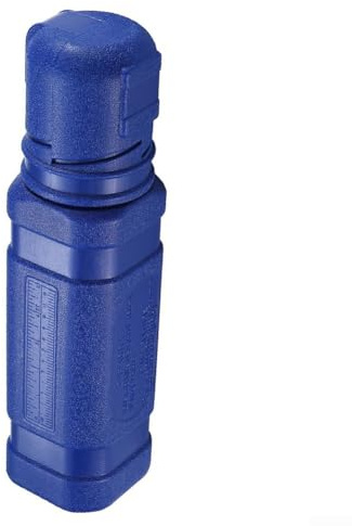 Tube de rangement pour tige de soudage, conteneur hermétique et étanche pour électrodes de 4,5 kg, support en ABS pour tiges de 30,5 à 35,5 cm, avec sangle et chaîne, organiseur bleu pour atelier