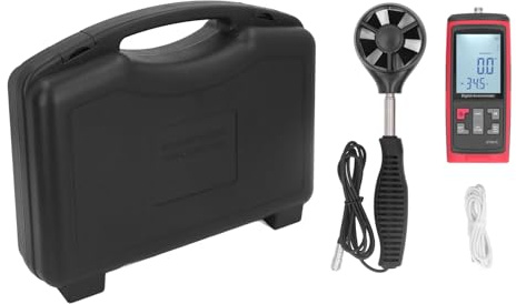 Digital Anemometer Wind Speed Gauge Extensible Sensor Air Flow Meter for HVAC Sailing Drone - Handheld Anemometer