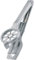 Westmark Radieschenverzierer/Zackenschneider für Zitrushälften, Länge: 18,1 cm, Aluminium/Rostfreier Edelstahl, Decoretto, Silber, 51202260