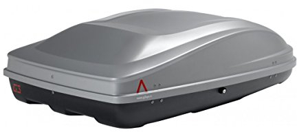 G3 Box Auto PORTATUTTO da Tetto Spark Eco 400 Grigio Chiaro - Baule Portapacchi CAPACITA' 330 LT