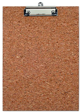 Kim Kranholdt Maulcork - Sujetapapeles (DIN A4, corcho natural, núcleo de cartón estable, 8 mm de anchura)