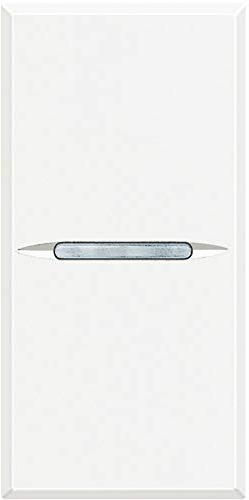 Conmutador estrecho Axial Bticino Axolute HD4003AN Blanco 1 modulo