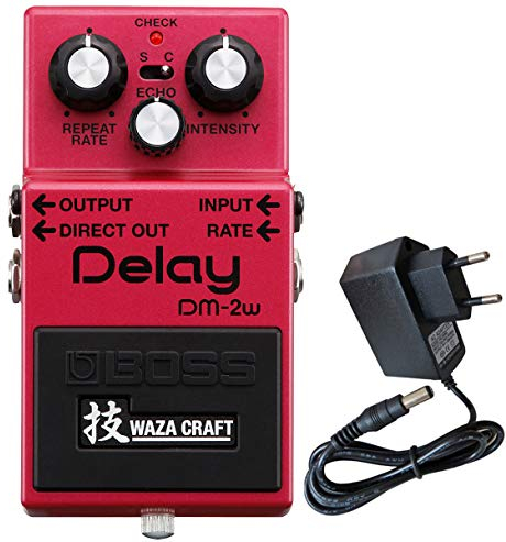 Boss DM-2w Delay Waza Edition Effekt-Gerät + keepdrum 9V Netzteil