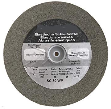 Artifex Disque abrasif élastique en carbure de silicium SC 80 WP