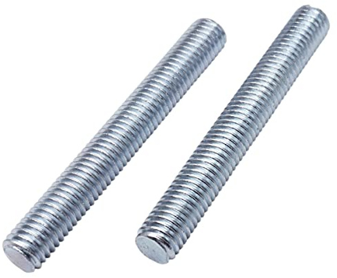 Lot de 10 tiges filetées entièrement filetées M8 x 70 mm, tige métrique à goujons DIN 796-1 standard, tige vissée (10, M8 x 70 mm)