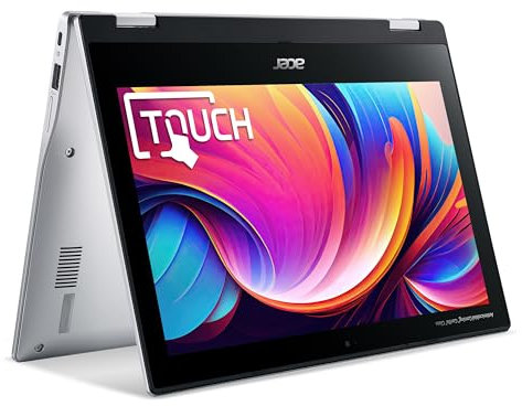 Acer Chromebook Spin 311 CP311-3H - (MediaTek 8183, 4GB, 64GB eMMC, 11.6 Inch HD Touchscreen Display, Google Chrome OS, Silver)