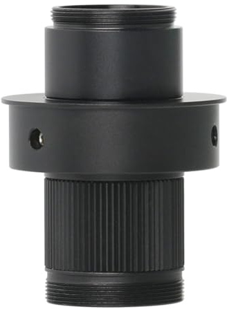 Mikroskop-Zubehör-Kit 8. 0X 160x. Große Feldansicht C-Mount-Linse, industrielle Video-Mikroskopkamera Mikroskopische Objektträger (Color : 160x, Diameter : 40mm)