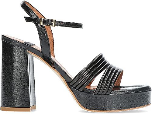 angel alarcon Zapatos con TACÓN Amber de la Talla 38 en Color Negro