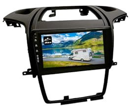 BergGPS FD-9000 9 Navi für FIAT Ducato Wohnmobile Camper (2006-2021) – Camper Navigation, DAB+ Radio, CarPlay & Android Auto, Stellplatz-Apps, Europa-Karten