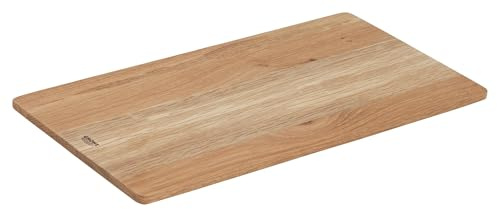 GROHE Wooden Chopping Board, Over Kitchen Sink Cutting Board, Dimensions 450 x 240 x 19 mm, Material Oak, 40750HW0