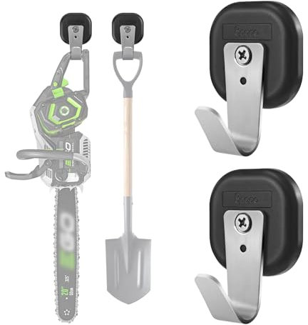 BPOPO - 2 Gancio Magnetico Pesante, potente magnete per appendere utensili, asciugamani e cappotti per crociere, garage, camper, officine e cassette degli attrezzi – Ganci magnetici per organizzazione