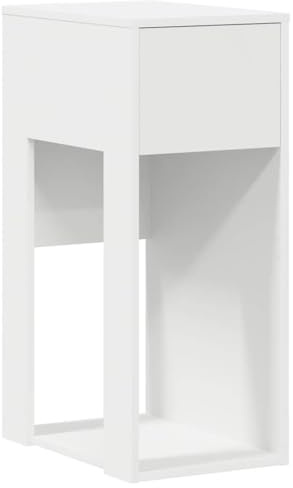 vidaXL Computerschrank mit Schublade Weiß 30x44x74 cm