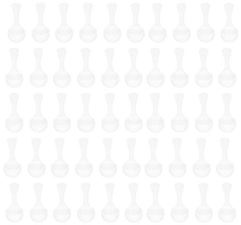 50 Cucharas Medidoras de Plástico de 5 Ml, Cuchara Medidora de Fertilizante en Polvo Medicinal, Cuchara Medidora de Plástico para Jardinería, Herramienta de Medición con