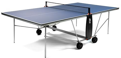 Cornilleau - Challenger Indoor Ping Pong/Table Tennis Table – Foldable -Compact, Safe, and Ideal for Beginners – 16mm Tabletops