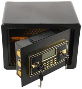 YILIKISS 22L/5.8gal Möbeltresor Safe Tresor mit digital Tastatur Elektronischer Tresor Alarmsystem Feuerfest Für Office, Home, Hotel