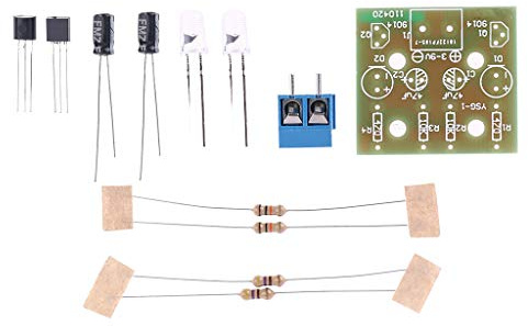 DIIOOMIEEU 1 Set für elektronische Herstellungs-Kits, Atemlicht-Reparaturteile, blinkende Lampe, elektronische Leiterplatte, Werkzeug, stabile Leistung