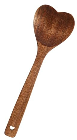 Cuchara de servir para mezclar en forma de corazón, mango largo, cucharilla de café, leche, cucharilla mezcladora, herramienta duradera