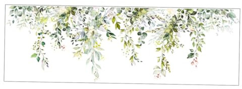 HOUDERCO Vine Design Wandaufkleber Selbstklebendes Blumenmuster Wandtattoo Für Wohnzimmer Schlafzimmer Und Büro Elegante Und Charmante Wanddekoration Mit Natürlichem Flair