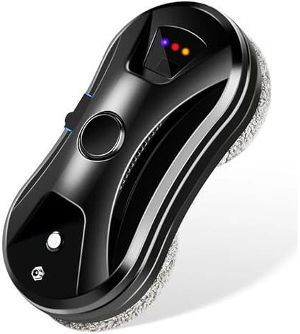 Automatic Window Cleaner - Electric Glass Cleaning Robot with Remote Control & Water Spray Functionality