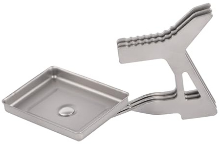 Oxtxuzdm Réchaud de camping de poche pour randonnées pique-niques brûleurs combustibles Réchaud de poche pliable