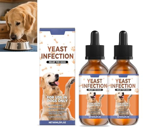 KOAHDE Naturliche Wurm-kur fur Hunde,Wurmkuren fur Hunde,zur tuglichen Futterung,60ml*2PCS.