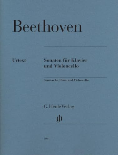 Sonaten für Klavier und Violoncello: Besetzung: Violoncello und Klavier (G. Henle Urtext-Ausgabe)