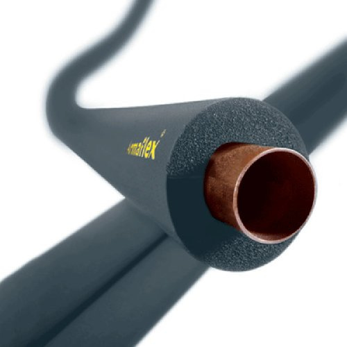 Armaflex Class O (06x15x02) Foam Pipe Insulation, 6mm wall, suits 15mm diameter pipe, 2 metre tube (unsplit)