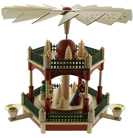 2-stufig Pyramide Krippe – 28 cm/27,9 cm