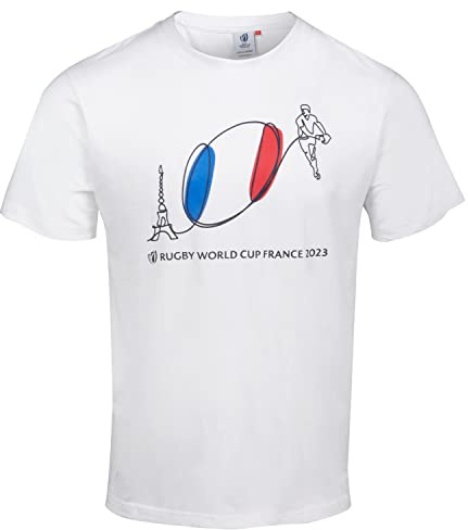 Rugby World Cup T-Shirt RWC – Offizielle Kollektion Rugby World Cup 2023 – Größe 3XL