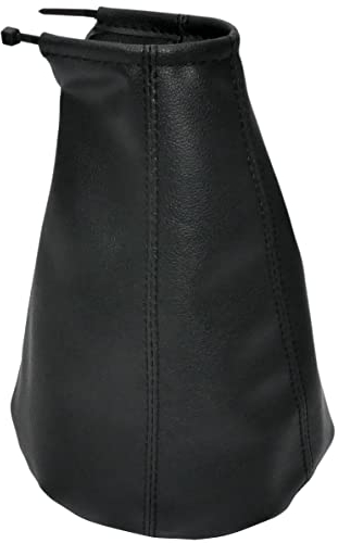 Aerzetix - C57718 - Cuffia soffietto per leva del cambio - compatibile con Peugeot 206 306 406 - colore: nero - in pelle sintetica