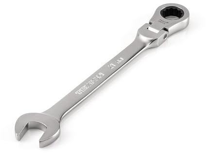 TEKTON 21 mm Flex Head 12-Point Ratcheting Combination Wrench | WRC26421