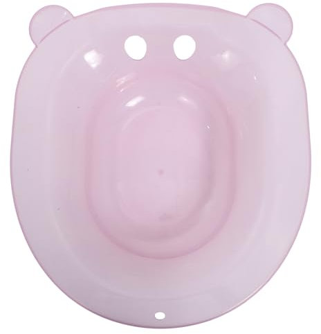 NOLITOY Transparentes Sitzbad Für Toiletten Ergonomisches Pflegebecken Für Wöchnerinnen Und Schwangere Mit Anti-overflow-design Und Rutschfester Passform Für Komfortable Anwendung Und