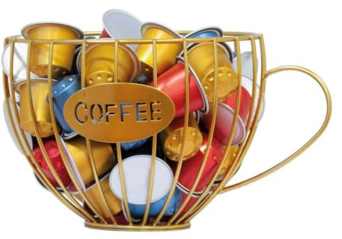 ITALIAN COFFEE FOR ESPRESSO LOVERS Portacapsule Caffè Compatibili e Originali, adatto per Ufficio e Cucina (Multiuso Cleopatra)