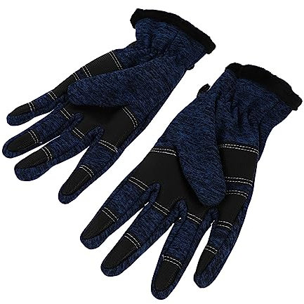 CALLARON 1paar Winterhandschuhe Für Outdoor-aktivitäten wasserdichte Winddichte Gefütterte Fahrradhandschuhe Mit Touchscreen-Funktion Für Radfahren Laufen Und Skifahren -bu