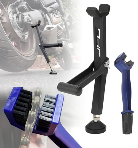 BIUGERCN Cavalletto Posteriore Moto Cavalletto Moto Posteriore Cavalletto Alzamoto Pulisci Catena Moto Universale per Moto Sportbike Naked Touring Cruiser